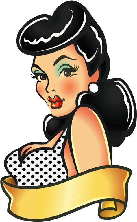 Download Pin Up Girl Full Size Png Image Pngkit