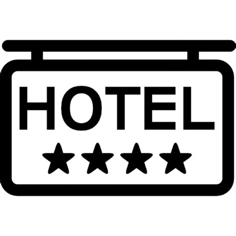 4 Stars Hotel Signal Icons Free Download