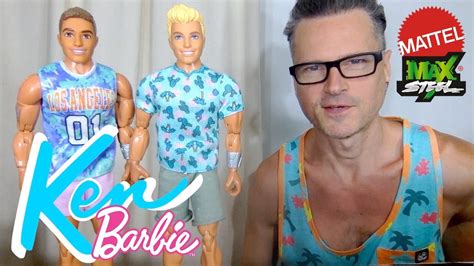 Barbie Ken Fashionistas 211 212 Mattel Doll Unboxing Review Comparison