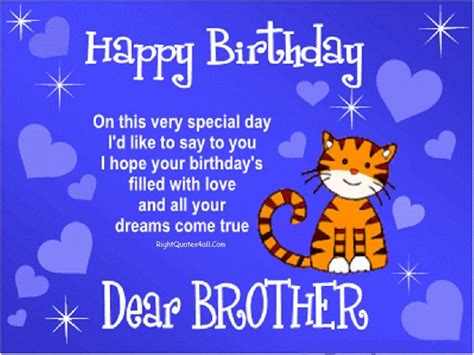 Happy Birthday Wishes For Brother Birthday Wishes For Him