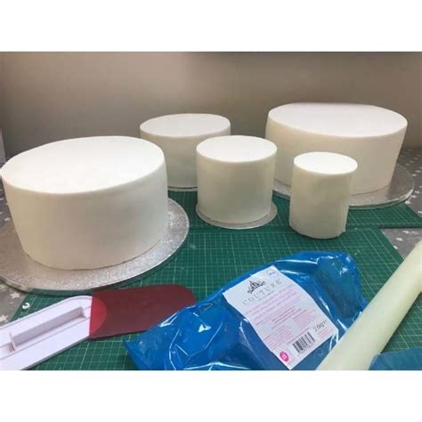 Couture 25kg White Ready Roll Fondant Sugarpaste Icing From £780