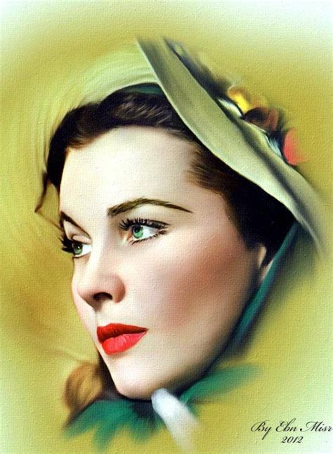 Vivien Leigh Ebn Misr Art Gallery From Iryna Famous Portraits