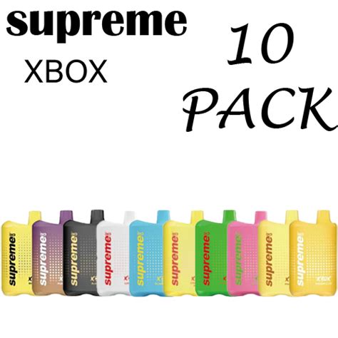 Supreme Xbox 8200 Puff Disposable Vape Vapes Xpress