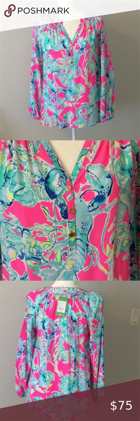 Lilly Pulitzer Blouse Lilly Pulitzer Tops Lilly Pulitzer Blouse
