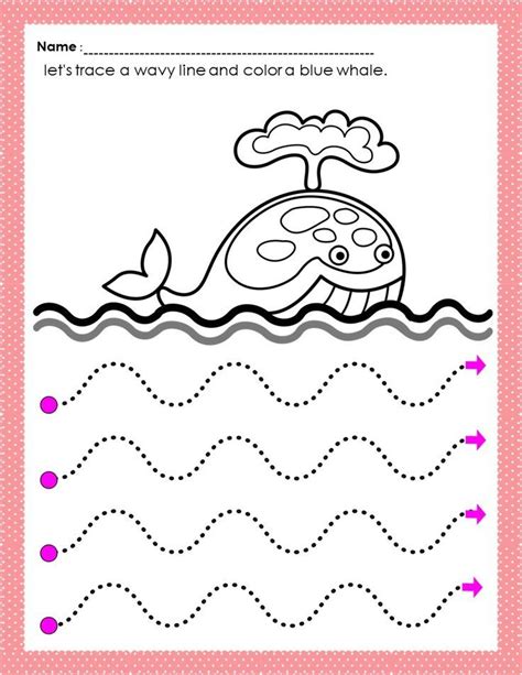 Pre Writing Strokes Fun With Tracing Lines And Shapes Worksheets Pre
