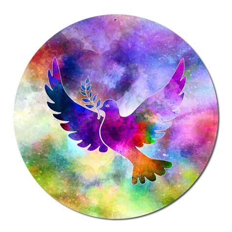 Sonnenfänger Friedenstaube · Symbol Für Frieden · Fensterbild Nr 22