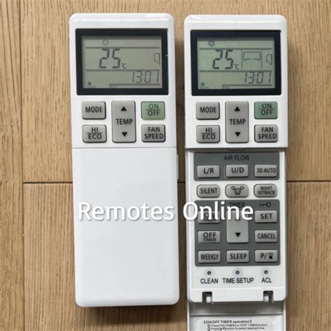 Mitsubishi Heavy Ind Air Conditioner Replacement Remote Rla502a700b Ebay