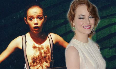 Emma Stone Topless But It Was All Just Innocent Fun Daily Mail Online