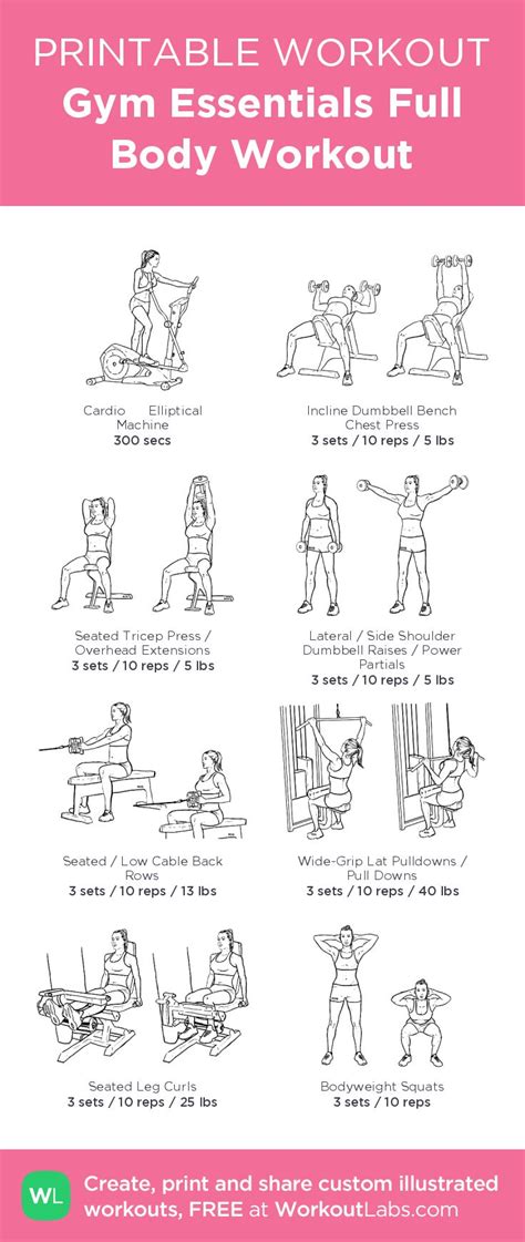 Monday And Friday Plan Workout Plan Gym Printable Workouts Friday Workout