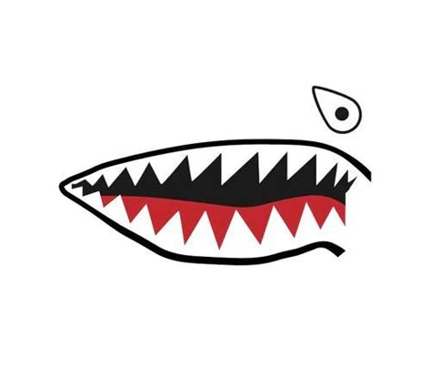 Flying Tigers Shark Mouth Decals Nose Art Shark Mouth Aircraft Art