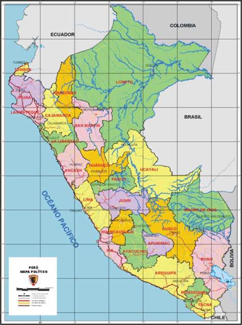Mapa De Peru Mapa Peru