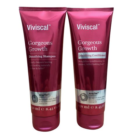 Viviscal Gorgeous Growth Densifying Shampoo And Conditioner Set 845 Oz