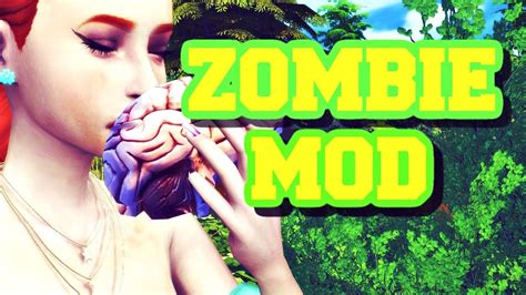 🤢 Become A Zombie Zombie Mod Review The Sims 4 🤢 Youtube