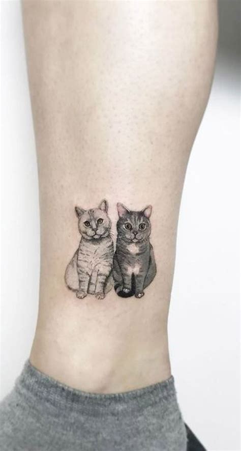 20+ Cute Simple Cat Tattoo Ideas for Kitty Lovers – MyBodiArt