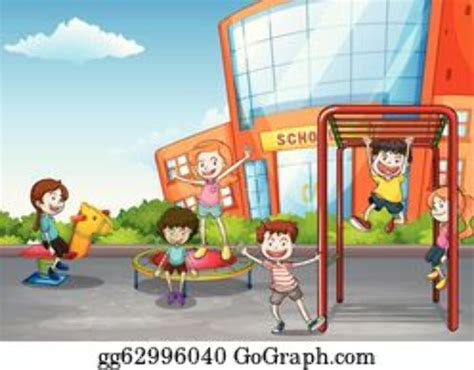 Download High Quality Recess Clipart School Playground Transparent Png