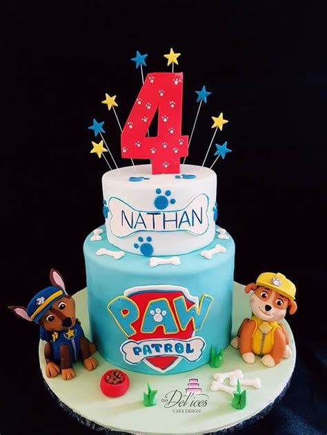Paw patrol birthday cake design. Pin by Julie on paw patrol | Cake design, Cake, Birthday cake