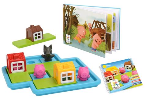 Les Trois Petits Cochons Deluxe Jeux Smart Games Boutique