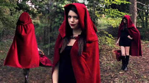 I decided to make the girls little red riding hood capes for halloween this year since i had some fleece on hand that i'd purchased a while back. DIY LITTLE RED RIDING HOOD COSTUME - YouTube