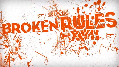 Watch Wxw Broken Rules Xvii Online Full Show Free