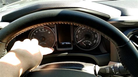 That depends on the year and model of toyota. How to reset a maintenance light on a 2016 Toyota Tacoma - YouTube