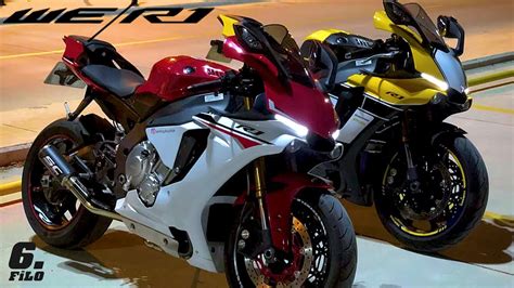 Брюс уиллис, джон малкович, морган фриман и др. Red Yamaha R1 & Yellow Yamaha R1 | MOSES & EMR3YGUL - We ...