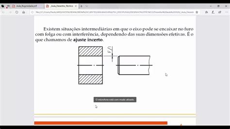 Aula De Desenho Tecnico Tolerancia Normas Abntiso 150520 Youtube