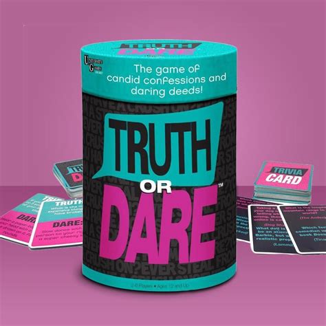 Scrimish is a fun card game for two people that uses a set of special playing cards designed only for this game. Truth Or Dare Challenge Card Game | 2 person card games, Card games, Carnival games for kids
