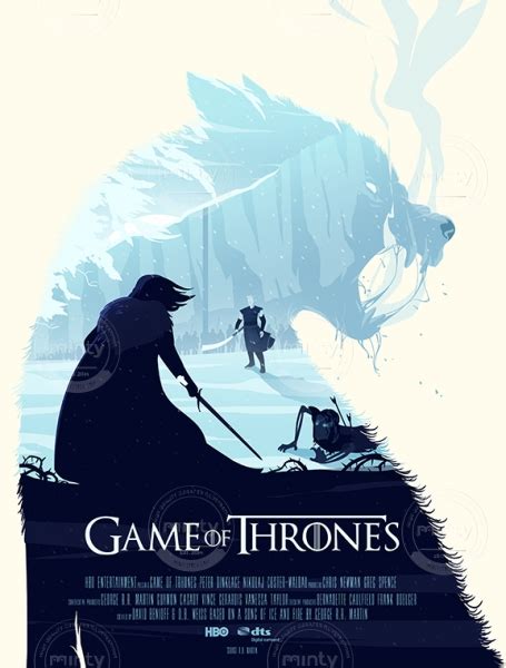 Film Poster For Game Of Thrones Illustration Price Minty