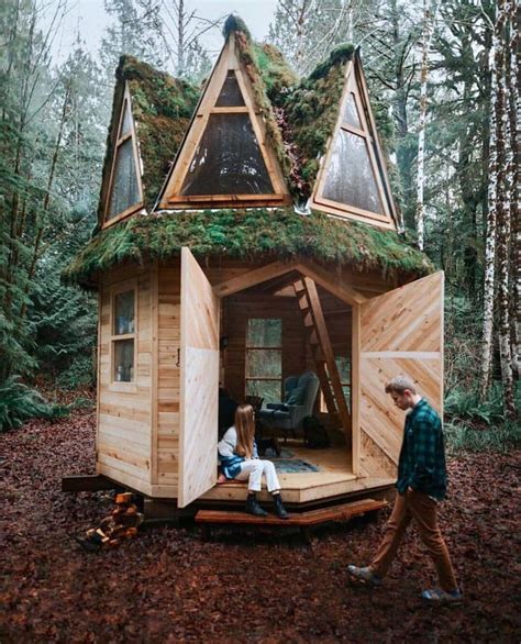 This Little Hideaway In The Pacific Northwest House Forest House