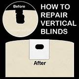 Images of Vertical Blind Repair