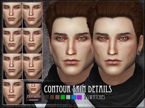 Contouring Skin Details For Ts4download 7 Swatches Hq Compatible