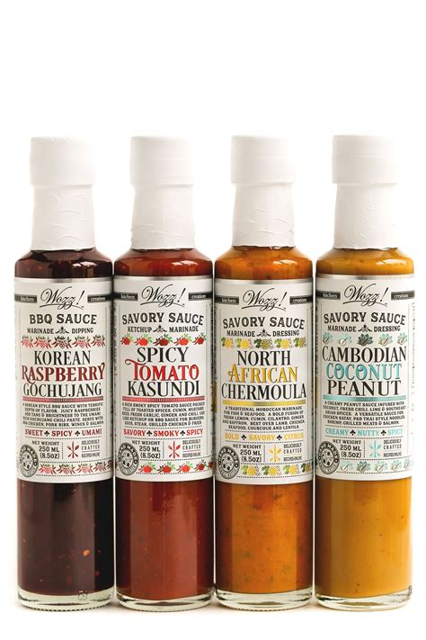 Grilling Marinades And Sauces Set Wozz Kitchen Creations