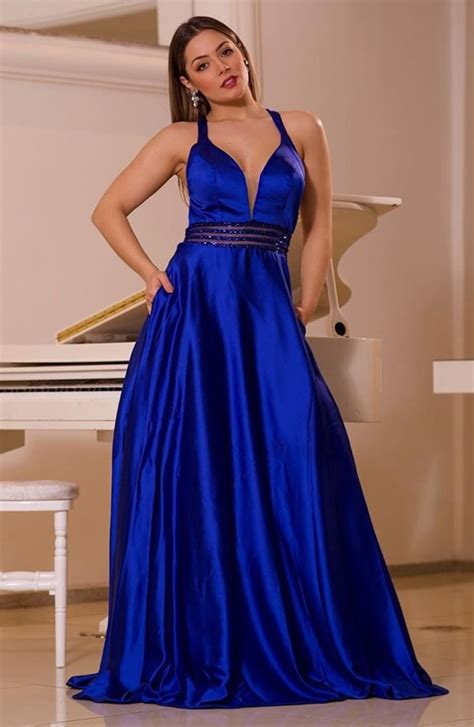 Modelos De Vestido Azul Royal Ar