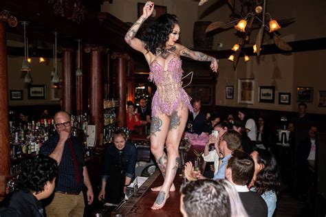 Burlesque Takeover At Comstock Saloon Brings Performers Tableside