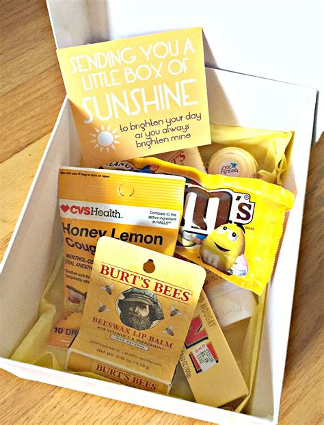 The ultimate in thoughtful gifting. Send a friend a "Little Box of Sunshine" to brighten their ...
