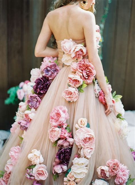 Flower Wedding Dress Ball Gowns One Shoulder Wedding Wedding Dresses