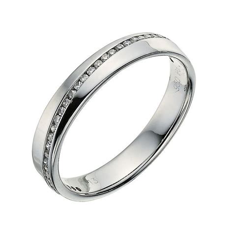 My fiancé proposed to me with this a few days ago and i am absolutely in love with it! Palladium 950 13 point diamond set wedding ring - Ernest Jones | Wedding rings, Rings, Rings for men