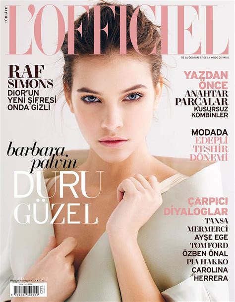 Barbara Palvin On The Cover Of Lofficiel Turkey Barbara Palvin Paris