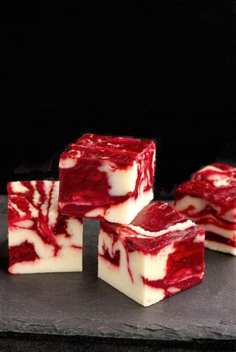Because it calls for lots of rhubarb, it's a great use for the bounty you harvest. Red Velvet Christmas Fudge - Cheap Dessert Recipe For ...