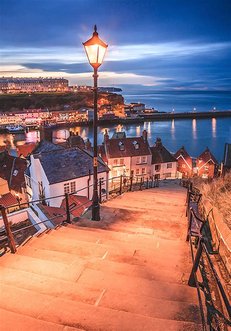 112 Gas Lamp Whitby 199 Steps Ged Hickey Landscape Photographer