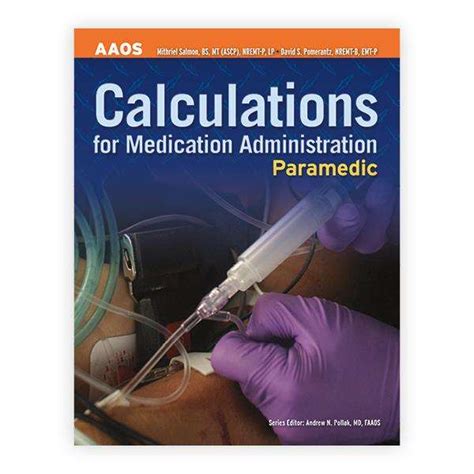 Paramedic Calculations For Medication Administration Etatnt