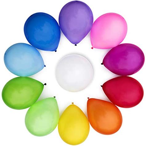 Winkyboom 110 Balloons Assorted Color 12 Inches 11 Kinds Of Premium
