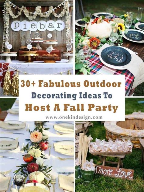 » outdoor wedding party lighting ideas | sangmaestro. 30+ Fabulous Outdoor Decorating Ideas to Host a Fall Party ...