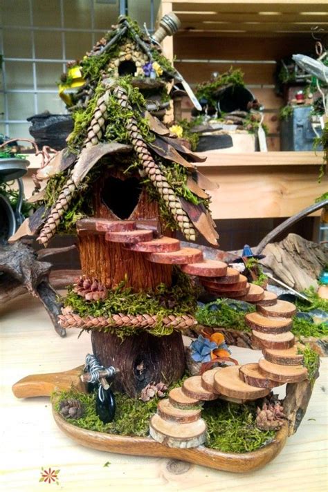 Whimsical Foraged Fairy Houses You Would Think Were Actually Made By