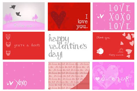 The colorful love symbols and special printed words on the cards are a tip for encouragement. Free Printable Valentine's Day Card by thisblogisnotforyou.com - This Blog Is Not For You