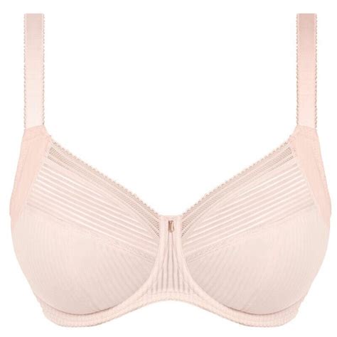 Fantasie Fusion Bra Blush Pink Size 34ff Underwired Full Cup Side