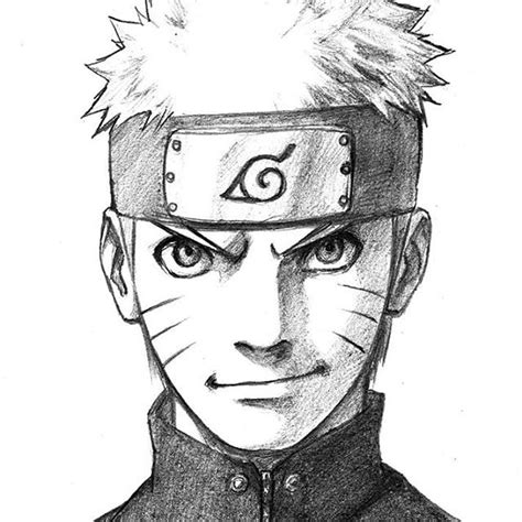 Naruto Uzumaki Desenho A Lapis Naruto Sketch Drawing Naruto