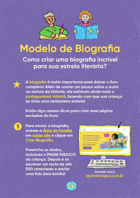 Exemplo De Biografia Infantil