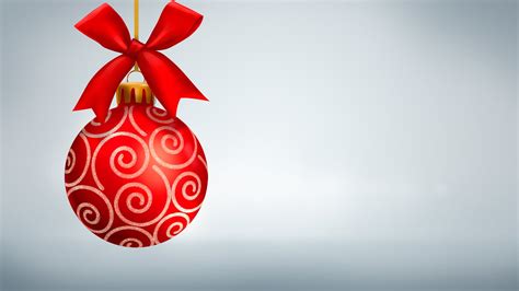 Simple Red Christmas Ornament 1920x1080 1080p Wallpaper