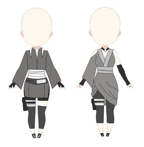 Dreamworkkz On Deviantart Naruto Clothing Kunoichi Outfit Character